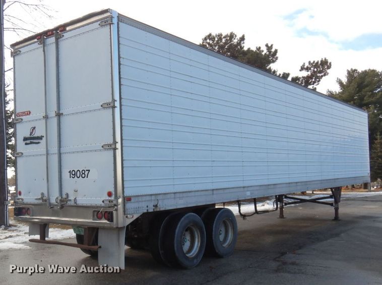 image for item DK2120 1988 Utility  refrigerated van trailer