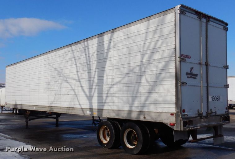 image for item DK2120 1988 Utility  refrigerated van trailer