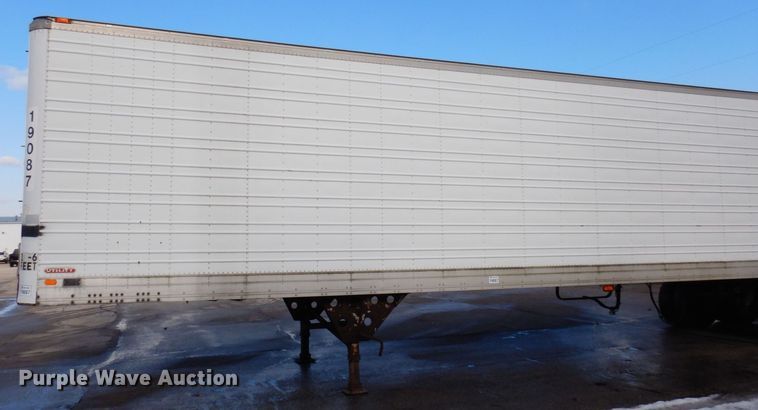 image for item DK2120 1988 Utility  refrigerated van trailer