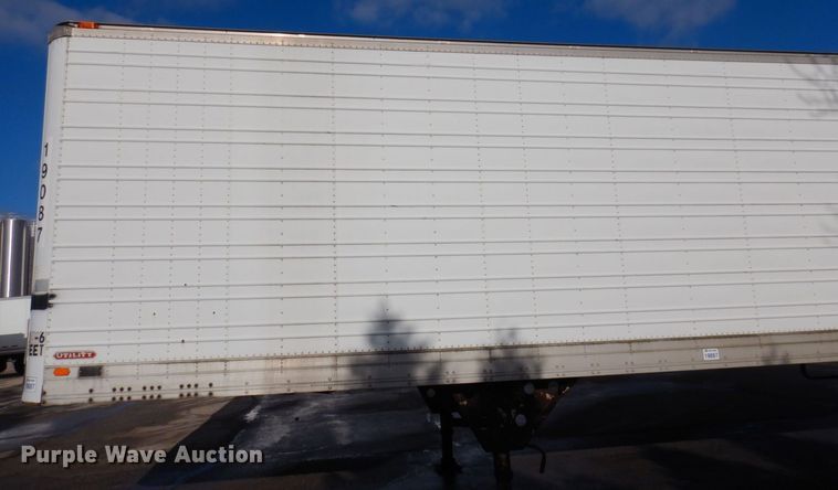image for item DK2120 1988 Utility  refrigerated van trailer
