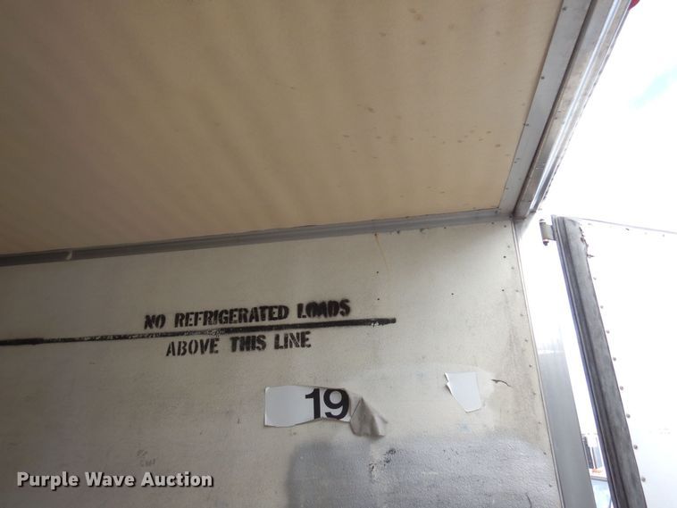 image for item DK2120 1988 Utility  refrigerated van trailer