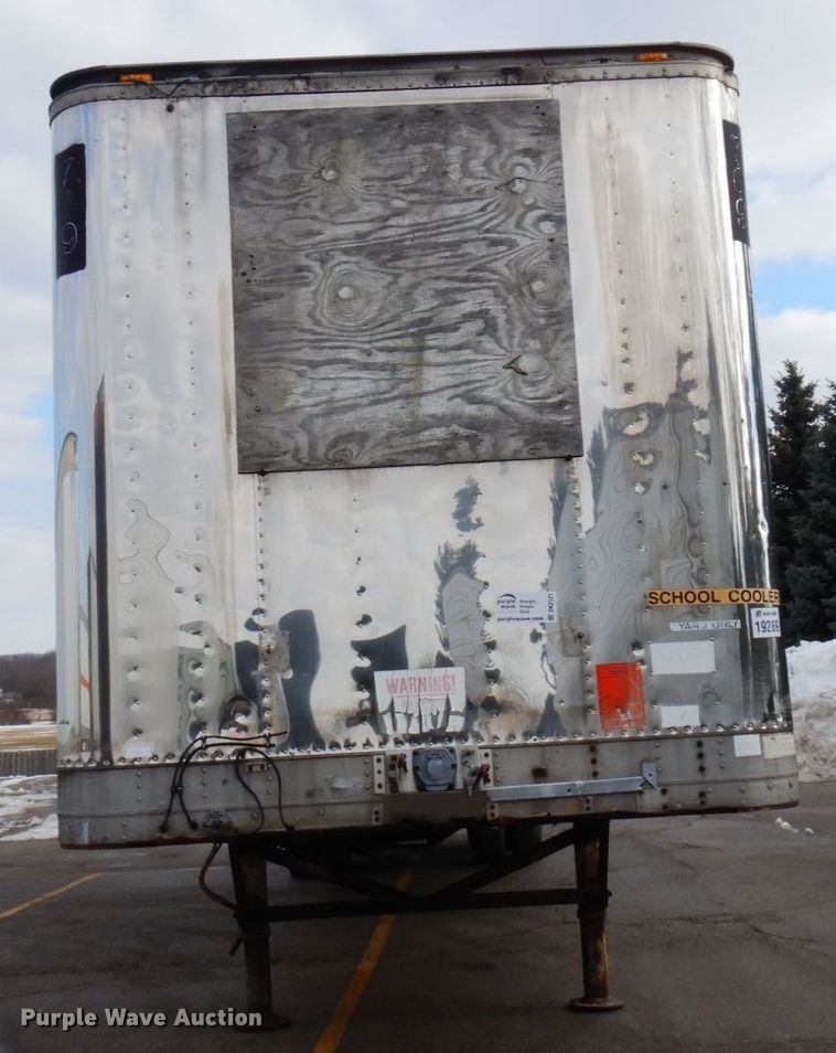 image for item DK2121 1990 Great Dane  refrigerated van trailer