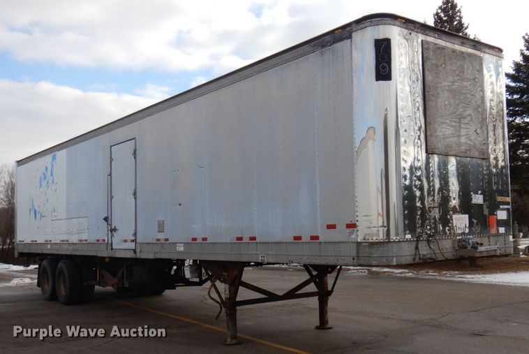 image for item DK2121 1990 Great Dane  refrigerated van trailer