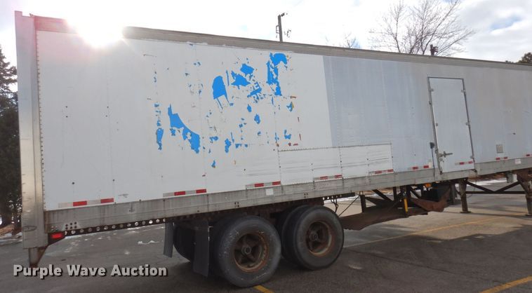 image for item DK2121 1990 Great Dane  refrigerated van trailer