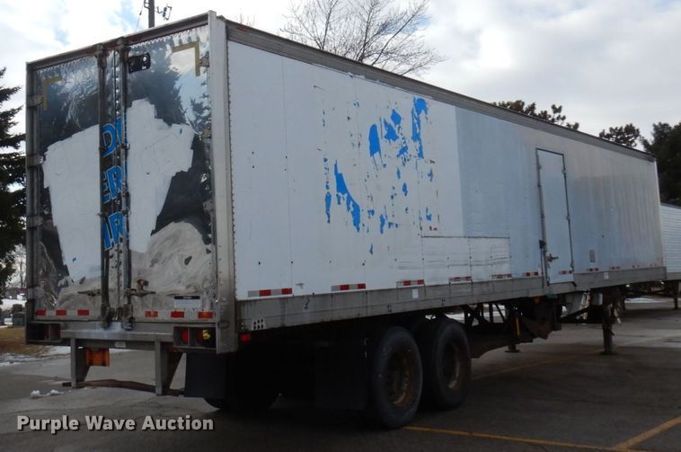 image for item DK2121 1990 Great Dane  refrigerated van trailer