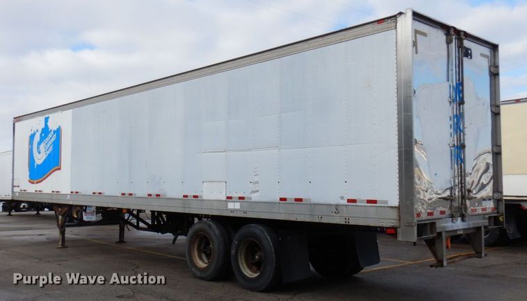 image for item DK2121 1990 Great Dane  refrigerated van trailer