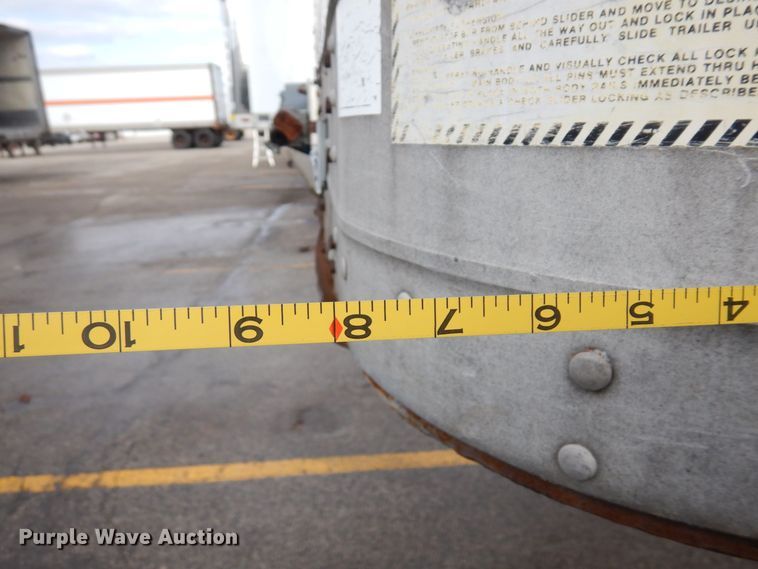 image for item DK2121 1990 Great Dane  refrigerated van trailer