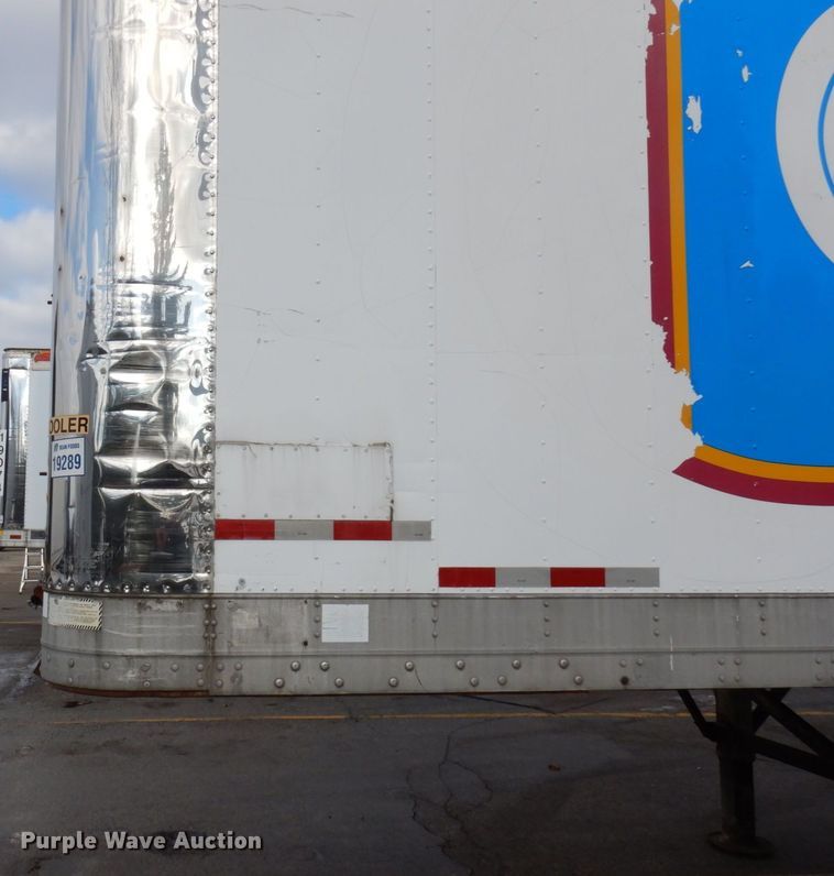 image for item DK2121 1990 Great Dane  refrigerated van trailer