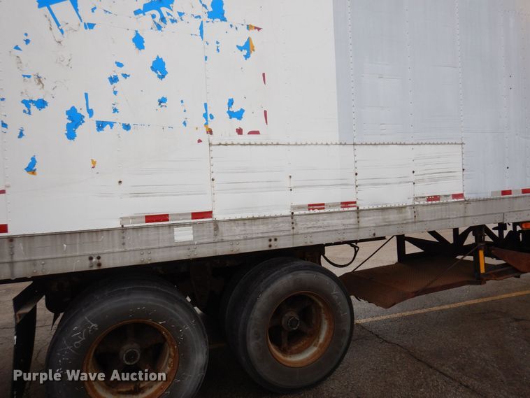 image for item DK2121 1990 Great Dane  refrigerated van trailer
