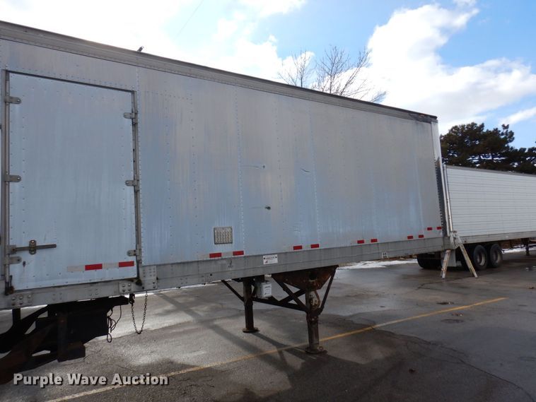image for item DK2121 1990 Great Dane  refrigerated van trailer