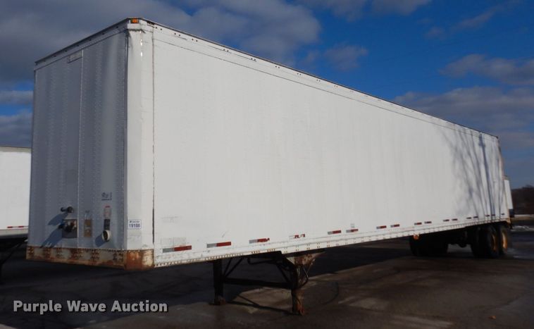 image for item DK2122 1987 Stoughton ASVW-535T-S-C  dry van trailer