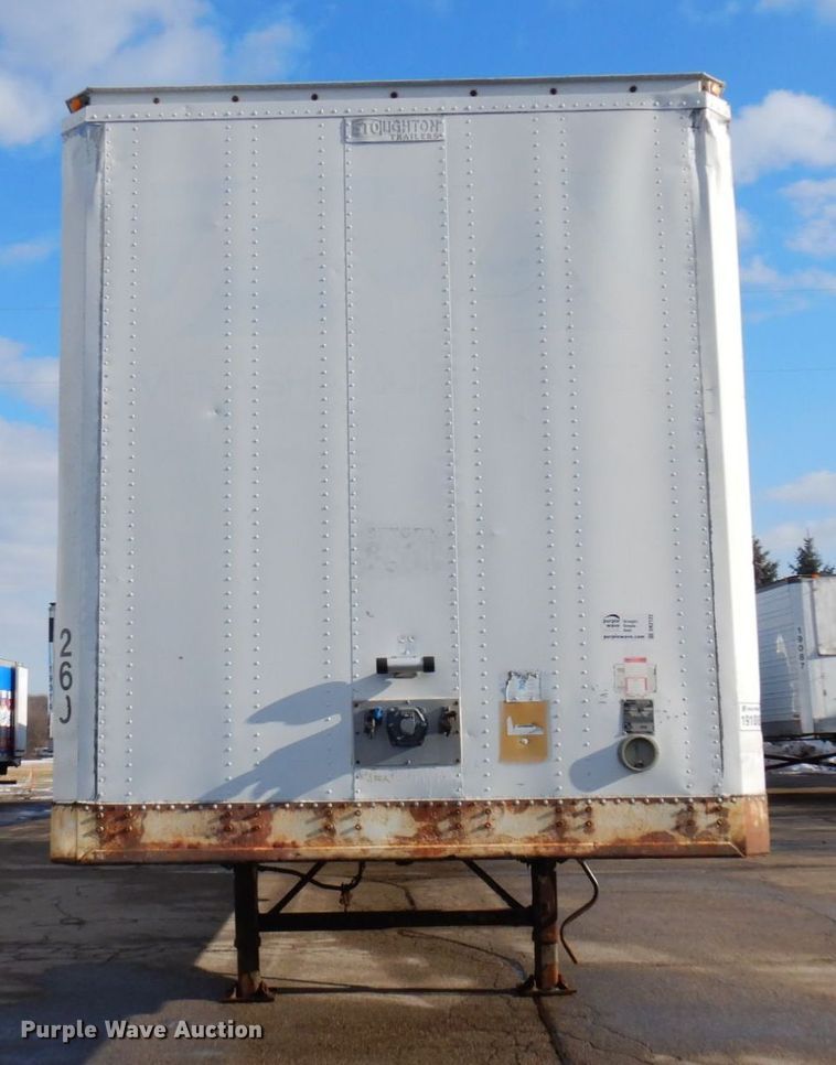 image for item DK2122 1987 Stoughton ASVW-535T-S-C  dry van trailer