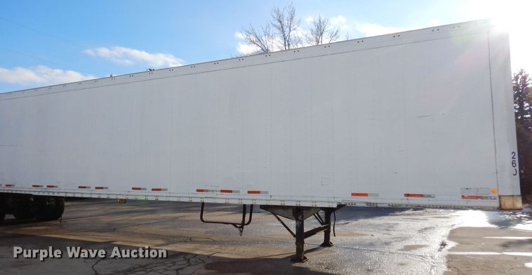 image for item DK2122 1987 Stoughton ASVW-535T-S-C  dry van trailer