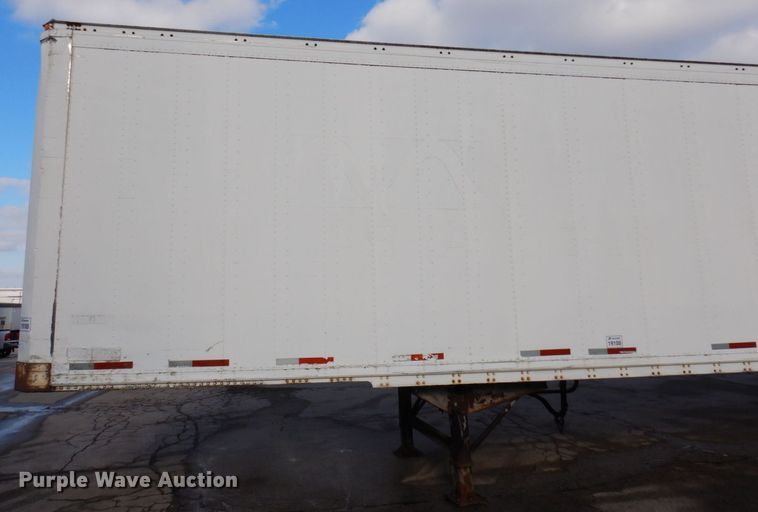 image for item DK2122 1987 Stoughton ASVW-535T-S-C  dry van trailer