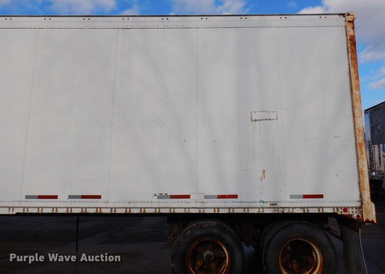 image for item DK2122 1987 Stoughton ASVW-535T-S-C  dry van trailer