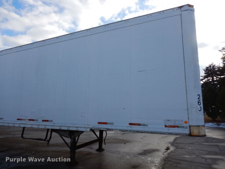 image for item DK2122 1987 Stoughton ASVW-535T-S-C  dry van trailer