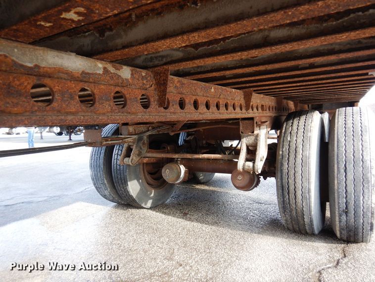 image for item DK2122 1987 Stoughton ASVW-535T-S-C  dry van trailer