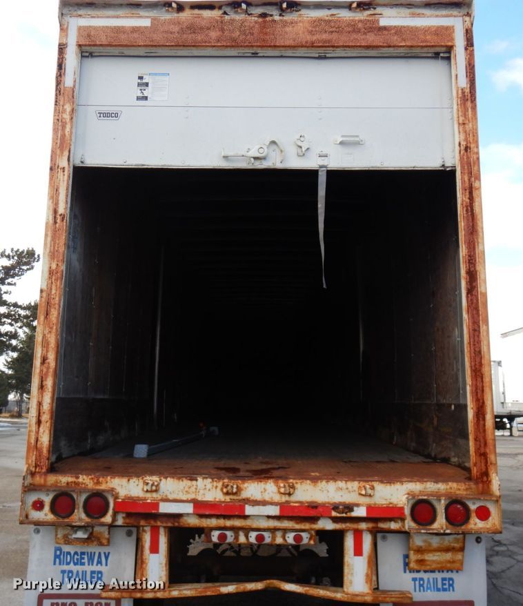 image for item DK2122 1987 Stoughton ASVW-535T-S-C  dry van trailer