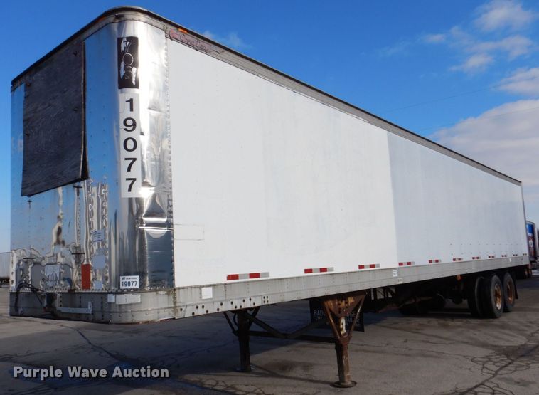 image for item DK2124 1990 Great Dane  refrigerated van trailer