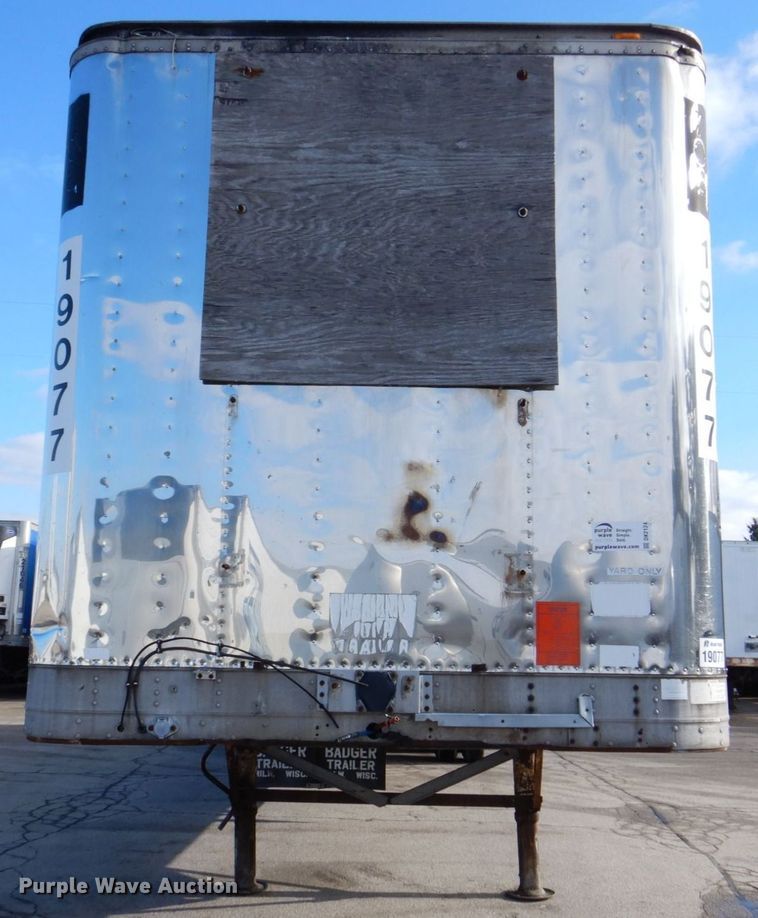 image for item DK2124 1990 Great Dane  refrigerated van trailer