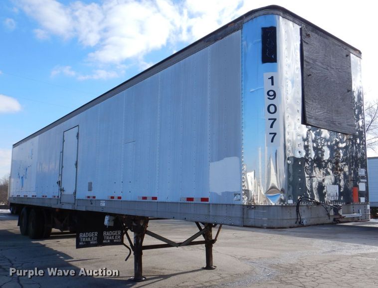 image for item DK2124 1990 Great Dane  refrigerated van trailer