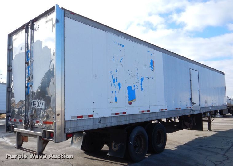 image for item DK2124 1990 Great Dane  refrigerated van trailer
