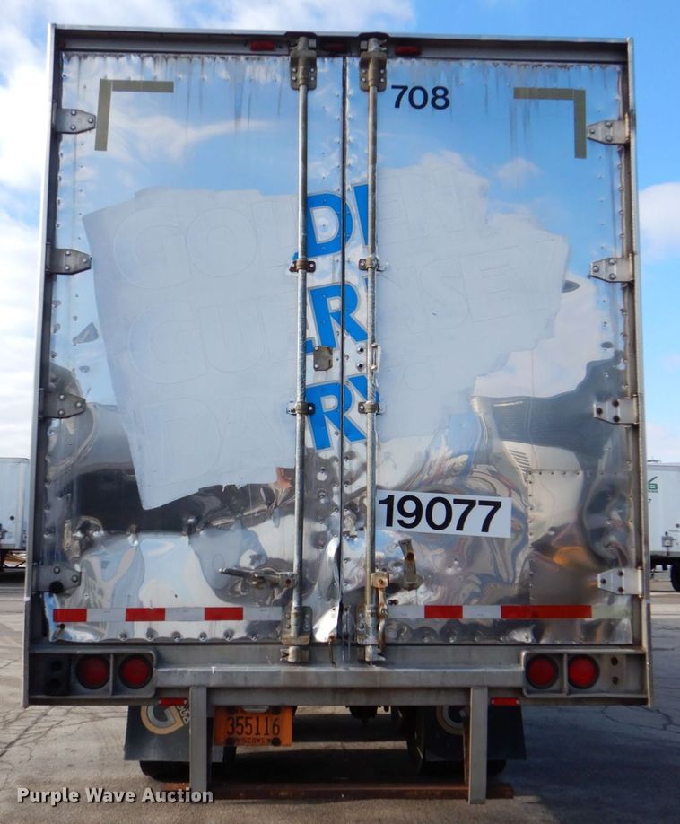 image for item DK2124 1990 Great Dane  refrigerated van trailer