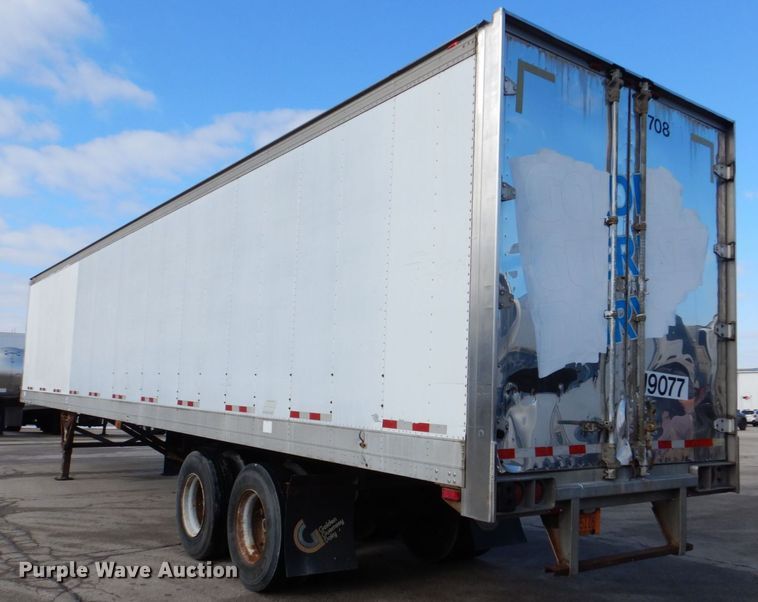 image for item DK2124 1990 Great Dane  refrigerated van trailer