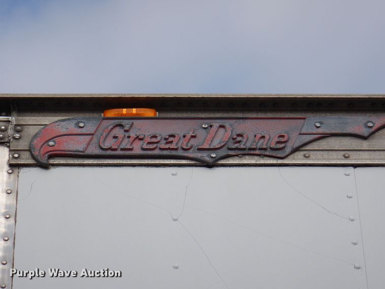 image for item DK2124 1990 Great Dane  refrigerated van trailer