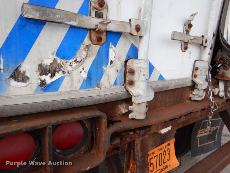 image for item DK2126 1985 Great Dane  dry van trailer