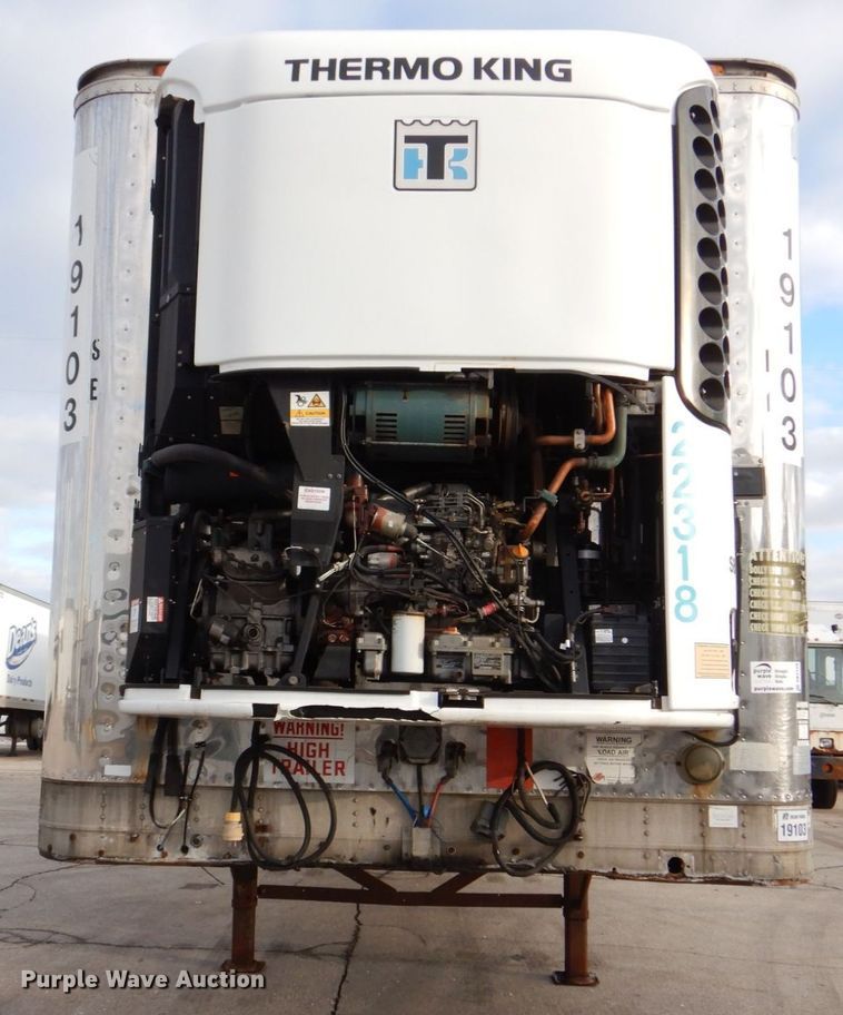 image for item DK2129 1987 Great Dane  refrigerated van trailer