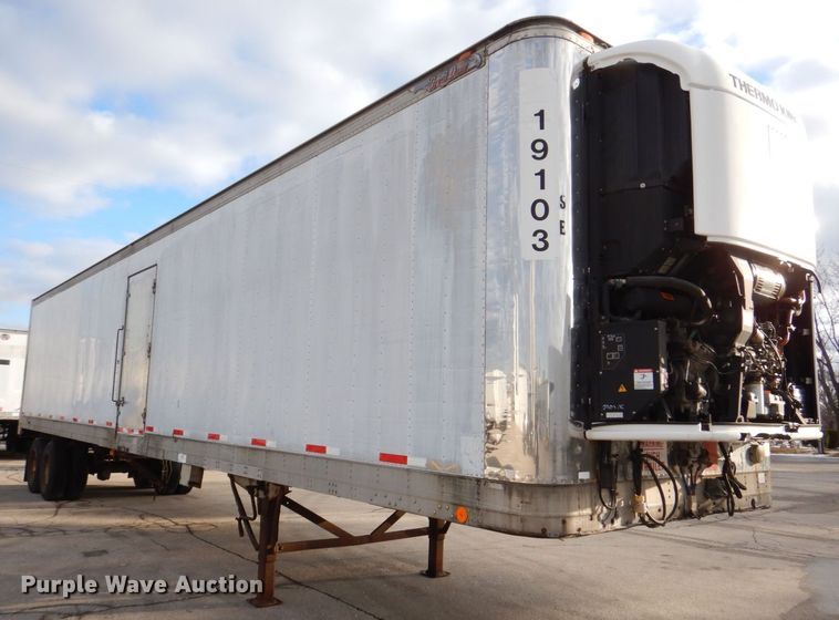 image for item DK2129 1987 Great Dane  refrigerated van trailer