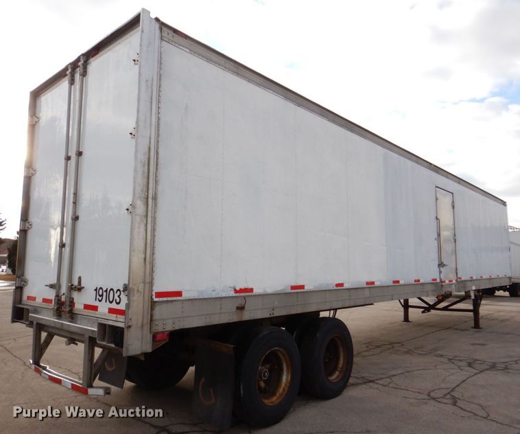 image for item DK2129 1987 Great Dane  refrigerated van trailer