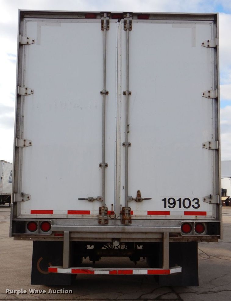image for item DK2129 1987 Great Dane  refrigerated van trailer