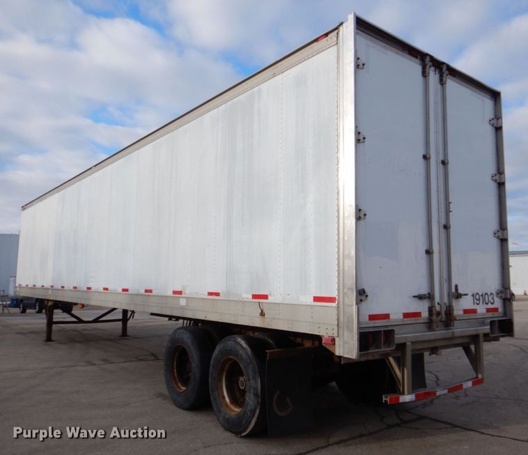 image for item DK2129 1987 Great Dane  refrigerated van trailer