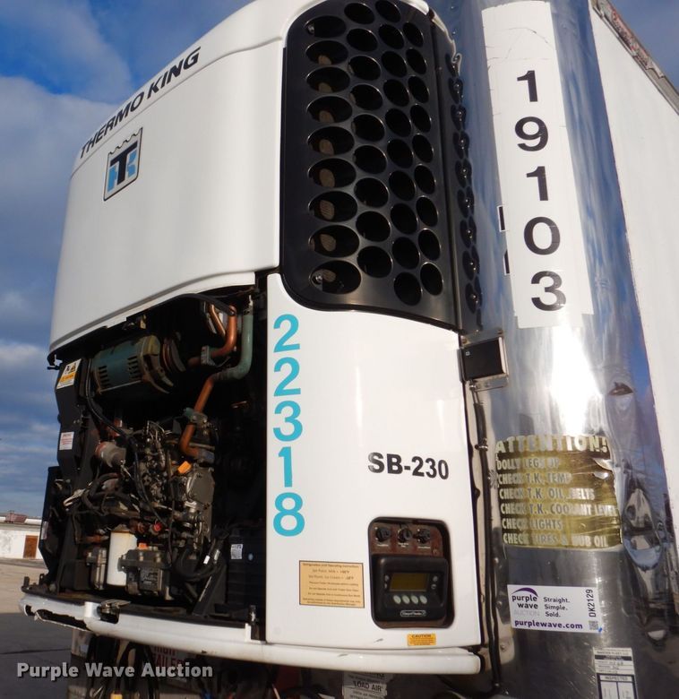 image for item DK2129 1987 Great Dane  refrigerated van trailer