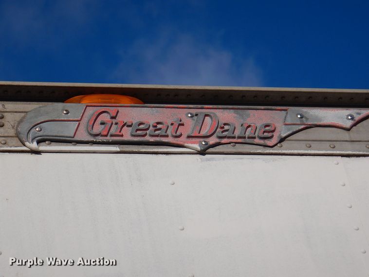 image for item DK2129 1987 Great Dane  refrigerated van trailer