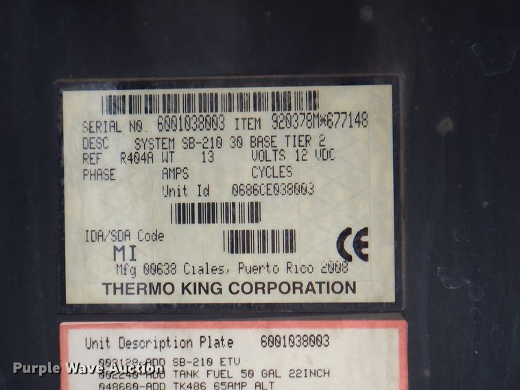 image for item DK2132 2006 Wabash RFGRHSA  refrigerated van trailer