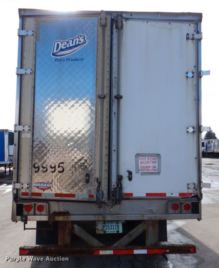 image for item DK2133 2006 Wabash RFCVHSA  refrigerated van trailer