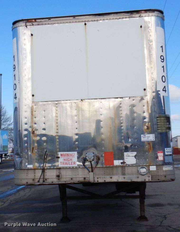 image for item DK2134 1987 Great Dane  refrigerated van trailer