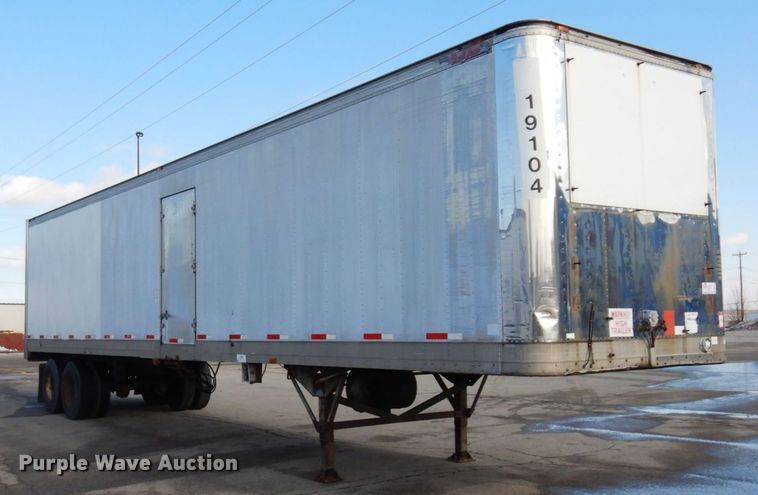image for item DK2134 1987 Great Dane  refrigerated van trailer