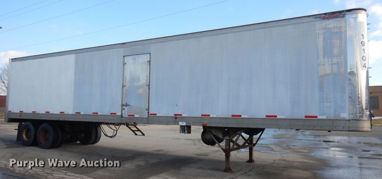 image for item DK2134 1987 Great Dane  refrigerated van trailer