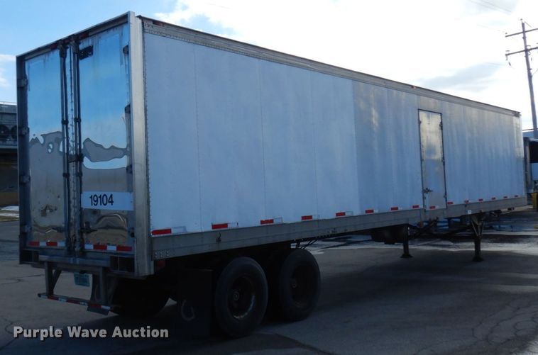 image for item DK2134 1987 Great Dane  refrigerated van trailer