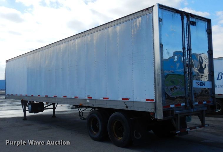 image for item DK2134 1987 Great Dane  refrigerated van trailer
