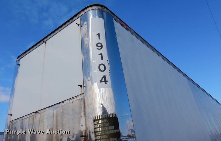 image for item DK2134 1987 Great Dane  refrigerated van trailer