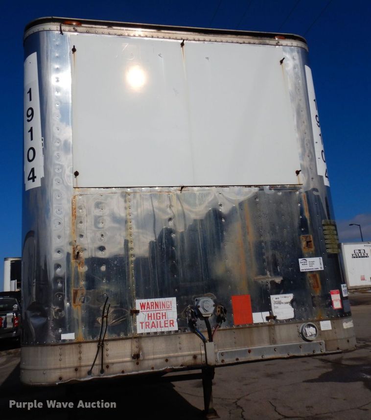 image for item DK2134 1987 Great Dane  refrigerated van trailer