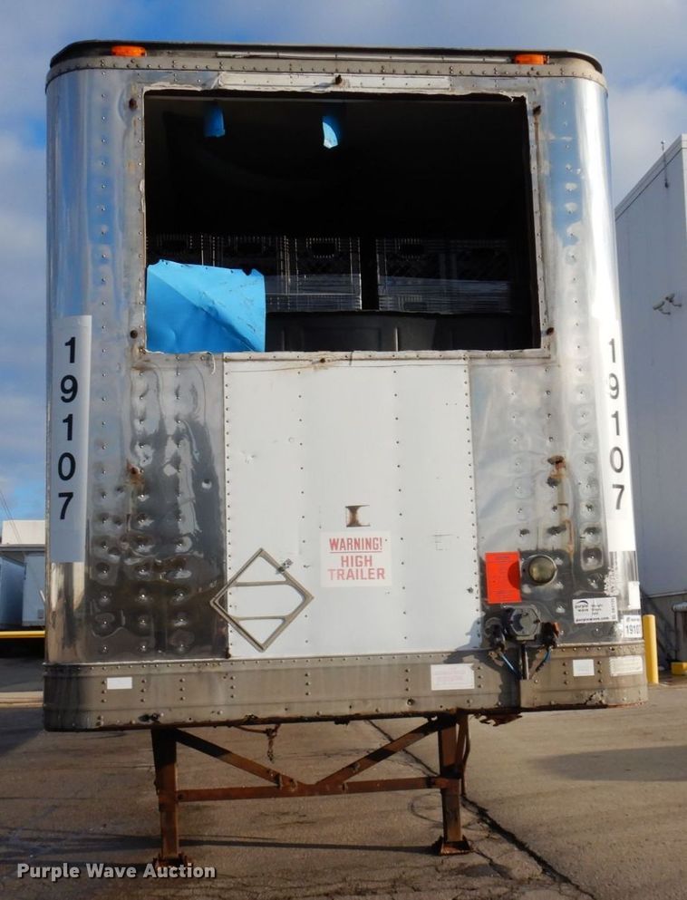 image for item DK2135 1991 Great Dane 7911TJ  refrigerated van trailer