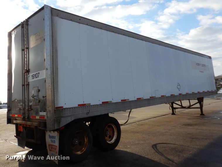 image for item DK2135 1991 Great Dane 7911TJ  refrigerated van trailer