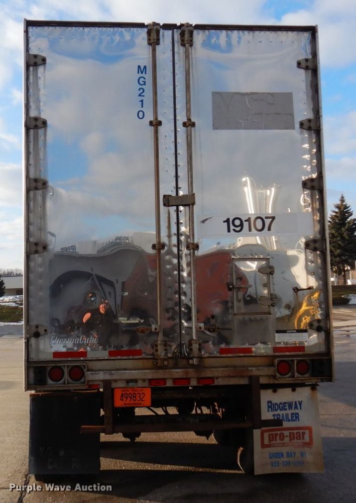 image for item DK2135 1991 Great Dane 7911TJ  refrigerated van trailer