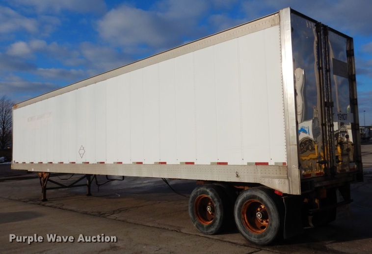 image for item DK2135 1991 Great Dane 7911TJ  refrigerated van trailer